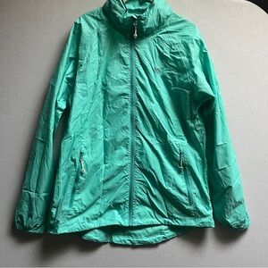 Mac in a Sac Origin II Packable Waterproof Jacket – Size S – Tiffany/Mint